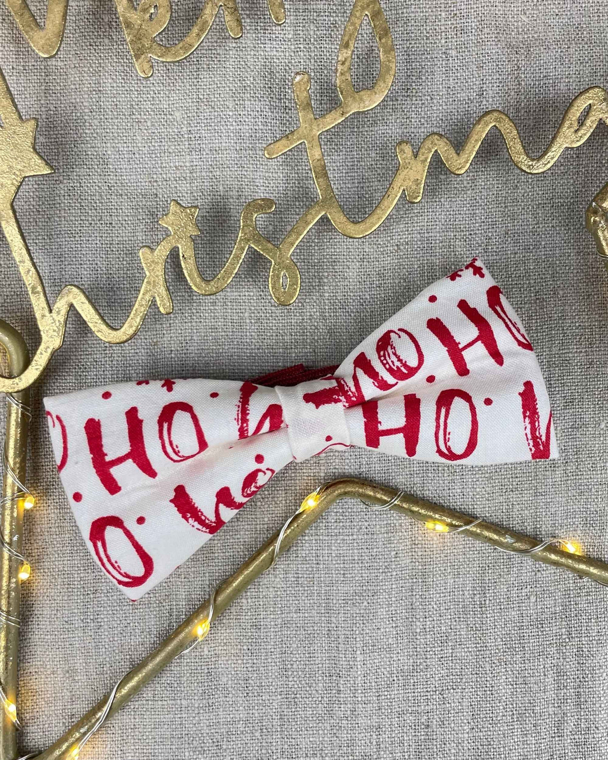 Weihnachtsfliege für Herren – Ho Ho Ho