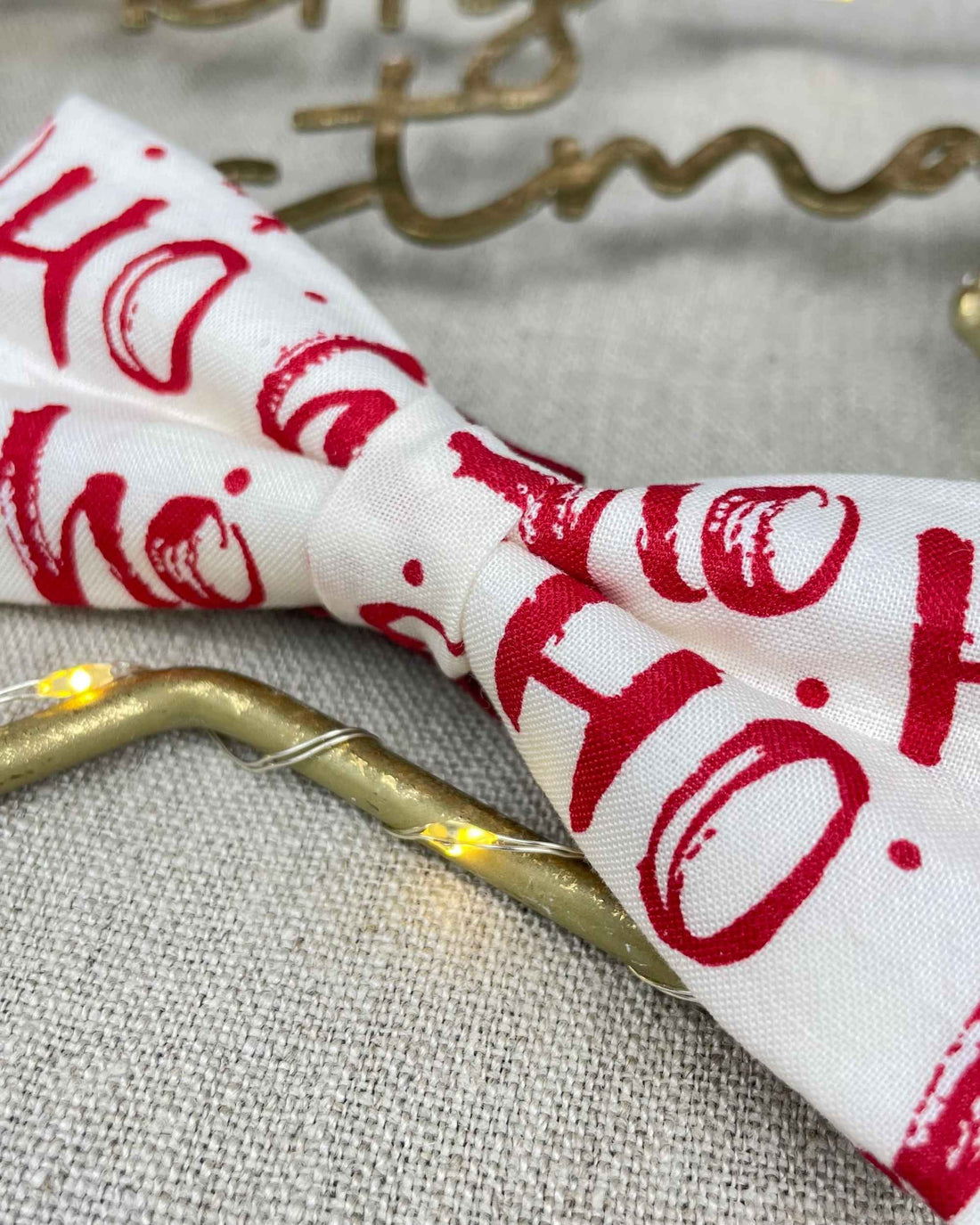 Weihnachtsfliege für Herren – Ho Ho Ho