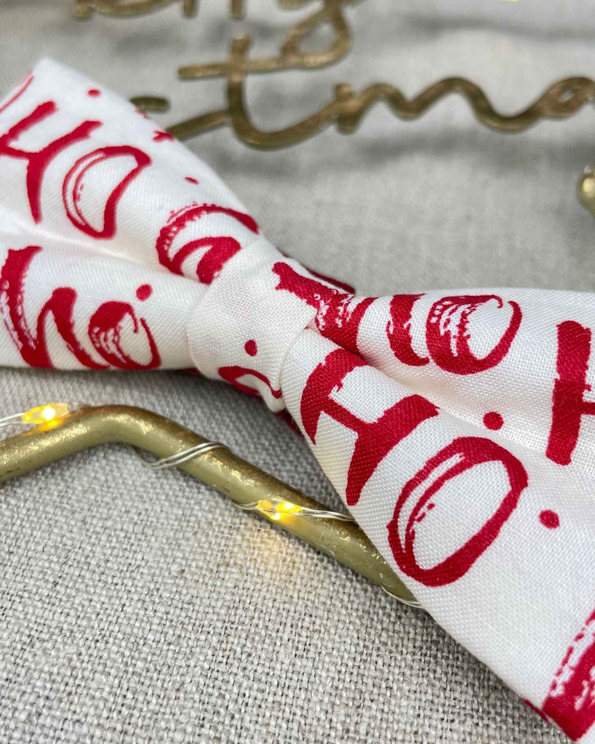 Weihnachtsfliege für Herren – Ho Ho Ho