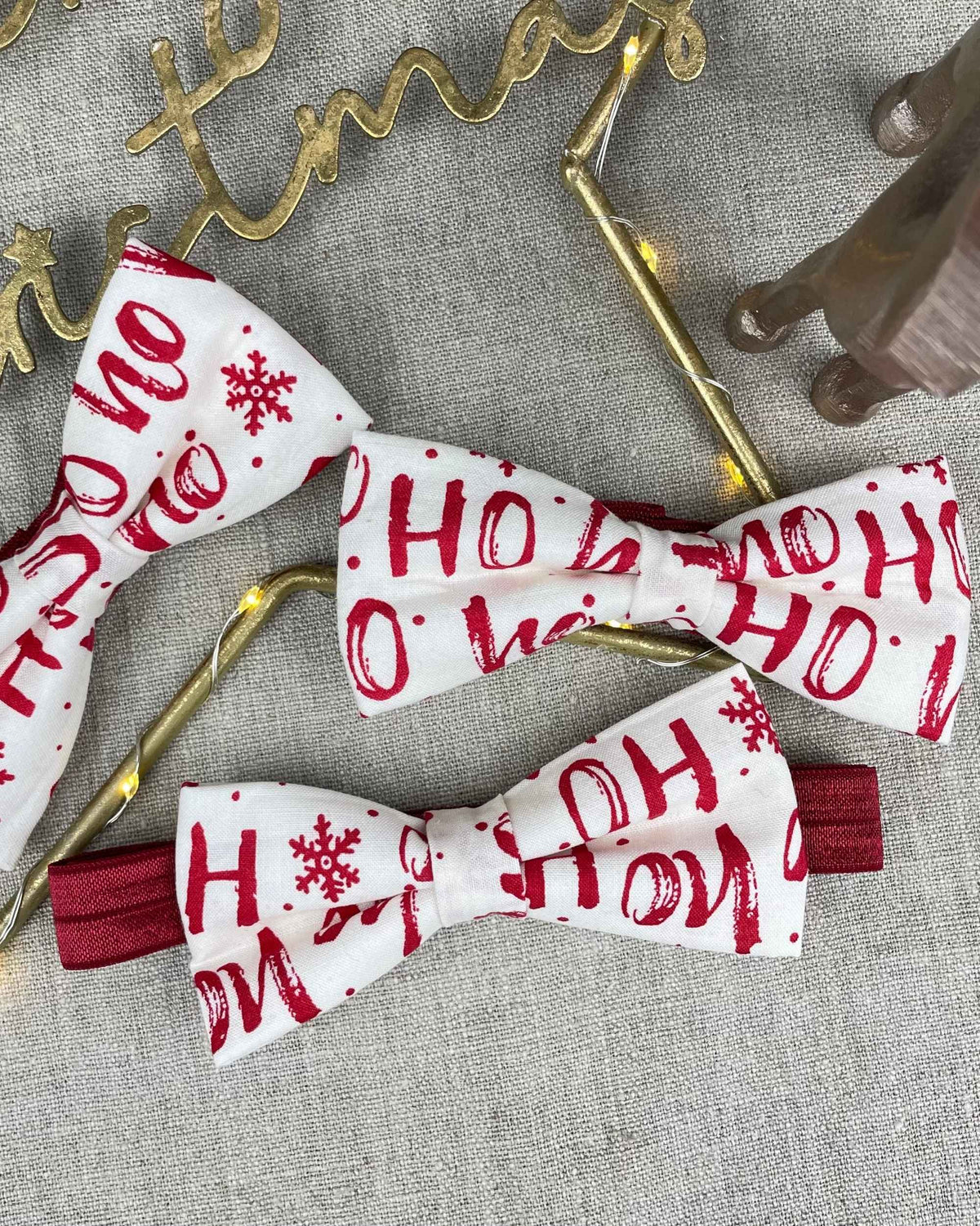 Weihnachtsfliege für Herren – Ho Ho Ho